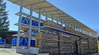 Scaffale cantilever - stoccaggio individuale